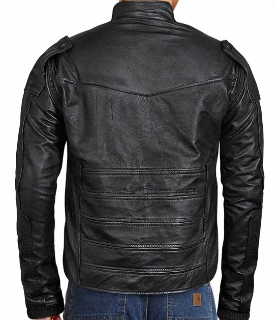 Bucky Barnes Winter Soldier Jacket with Detachable Sleeves 1