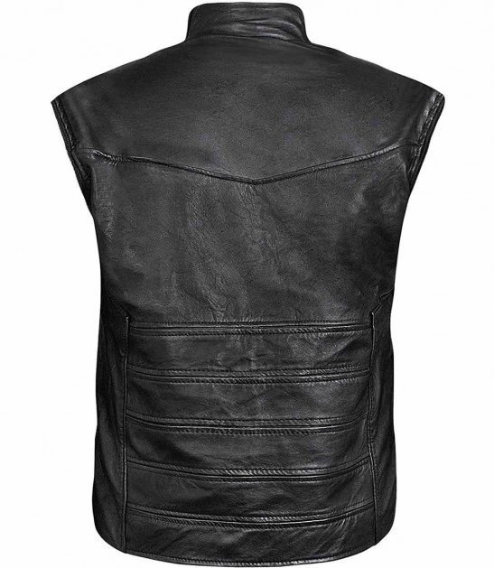 Bucky Barnes Winter Soldier Jacket with Detachable Sleeves 3