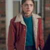 nancy wheeler wearing jacket from stranger things