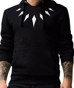 Black Panther Necklace Hoodie