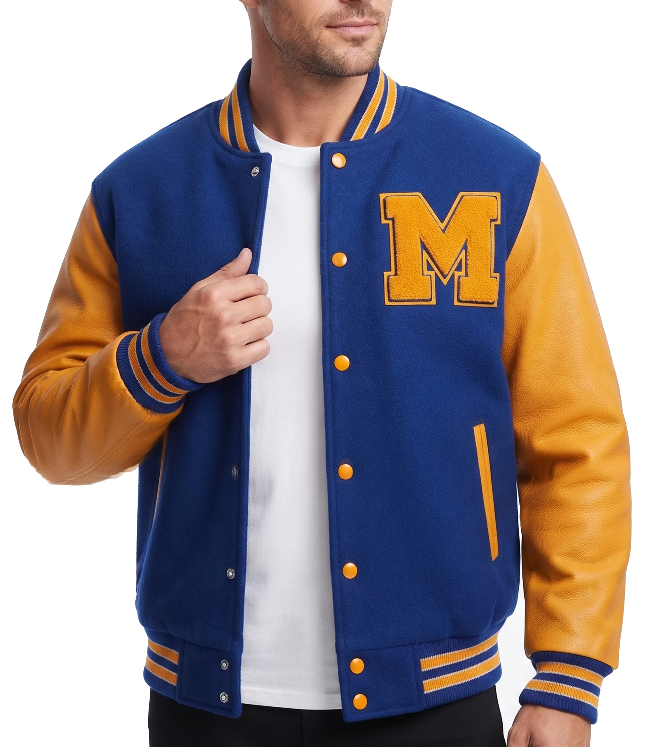 mens-blue-bomber-jacket Mens Blue Bomber Jacket