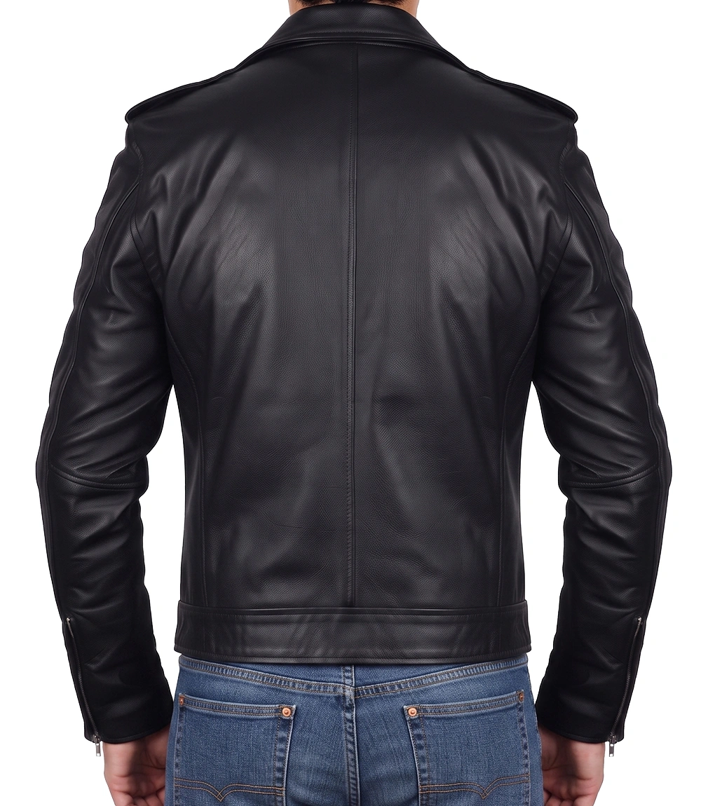 mens-long-black-leather-jacket